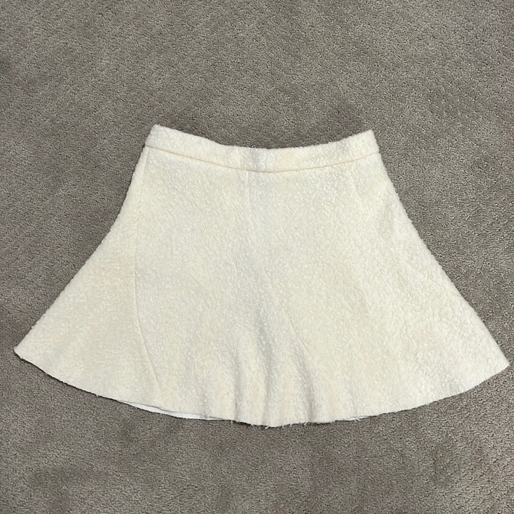 ZARA Sherpa Skirt!